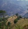 View looking down towards Buje Deorali