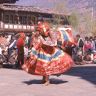 Shinje yab yum (gShin rje yab yum) dancer, Paro Tshechu (tshes bcu), dance arena, Paro Tshechu (tshes bcu), 2nd day