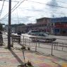 Intersection, site of former Liu Gong Ting. August 9, 2004.