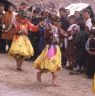 The dog and the deer (Sha ba sha khyi 'cham), Paro Tshechu (tshes bcu), dance arena, Paro Tshechu (tshes bcu), 2nd day