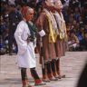 the two Princes and their servant, Dance of the Noblemen and the ladies (Pho legs mo legs), Paro Tshechu (tshes bcu), dance arena, Paro Tshechu (tshes bcu), 3rd day