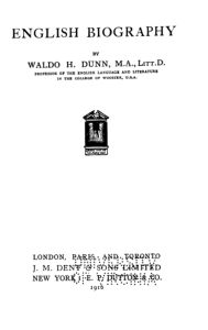 English biography