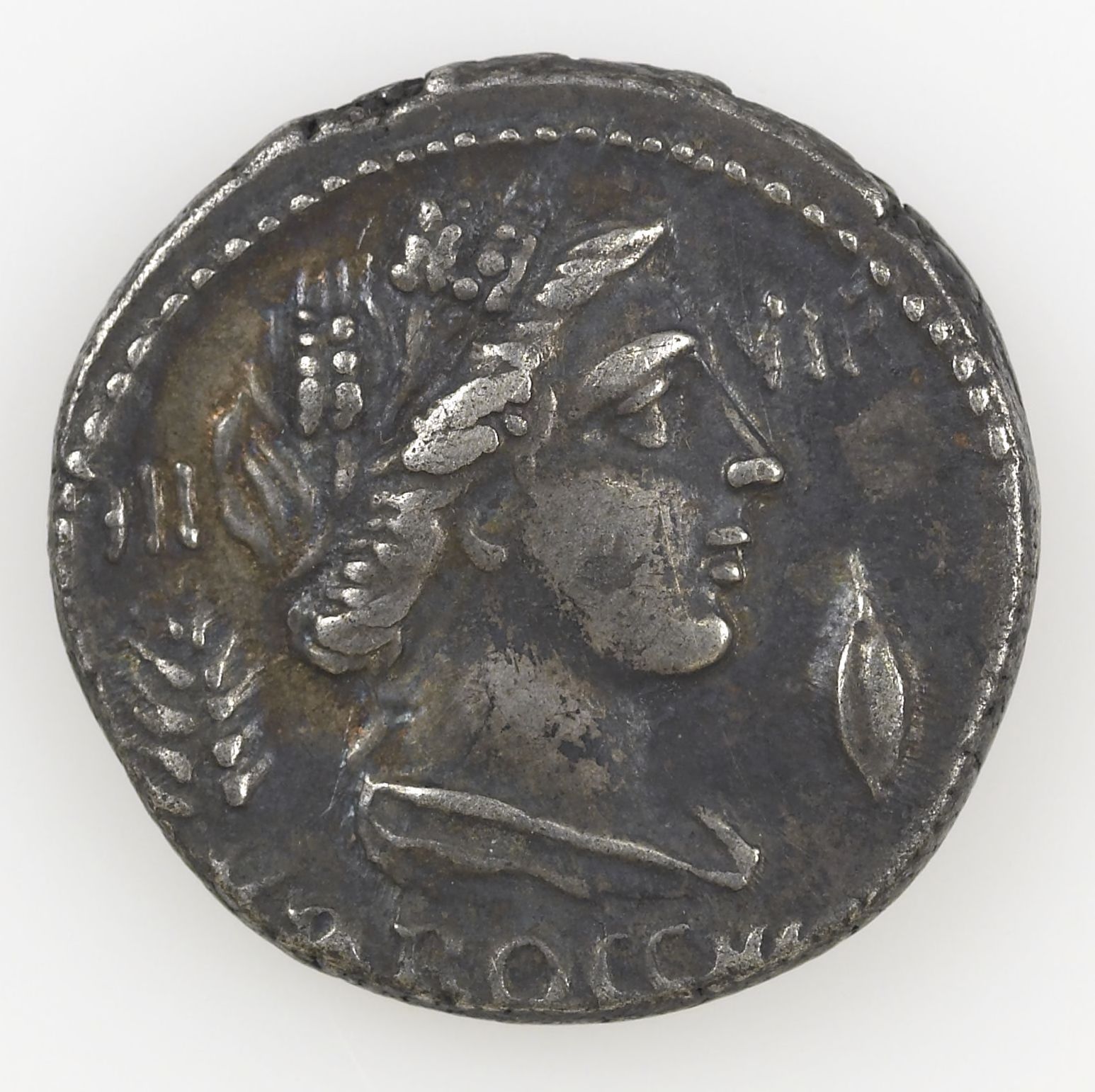 The Fralin Museum Of Art, U.va.: Denarius Of L Furius Brocchus, Rome 