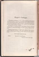 Page Harper's Catalogue.
