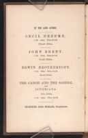 Click to Enlarge Page BY THE SAME AUTHOR.