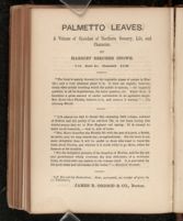 Page PALMETTO LEAVES.