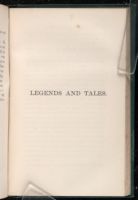 Page LEGENDS AND TALES.