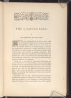 Page THE DIAMOND LENS.