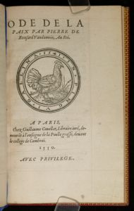 Ode de la paix