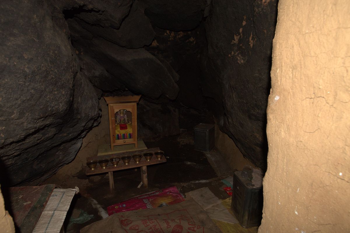 Offering Of The Water In Altar Inside Holy Cave Mandala Collections Images