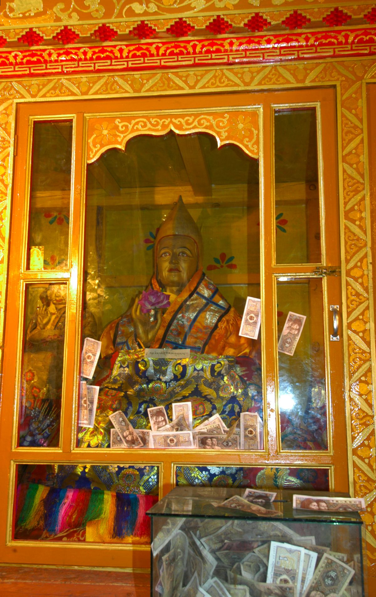 Panchen Sonam Drakba in the Powerful Man Chapel Mandala Collections