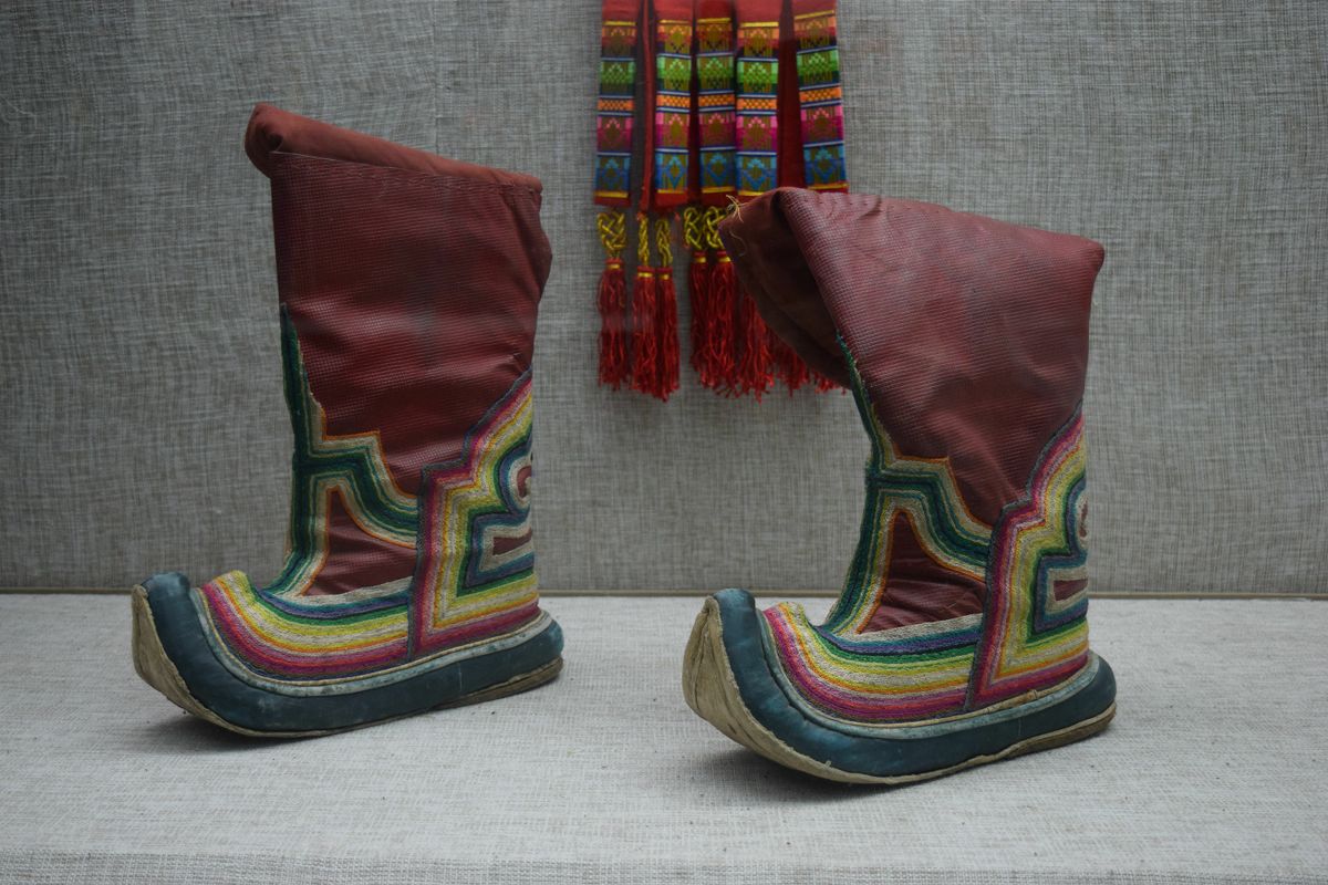 Tibetan Boots | Mandala Collections - Images